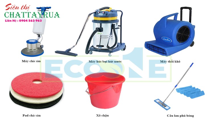 /Công cụ, dụng cụ phủ bóng sàn chống tĩnh điện